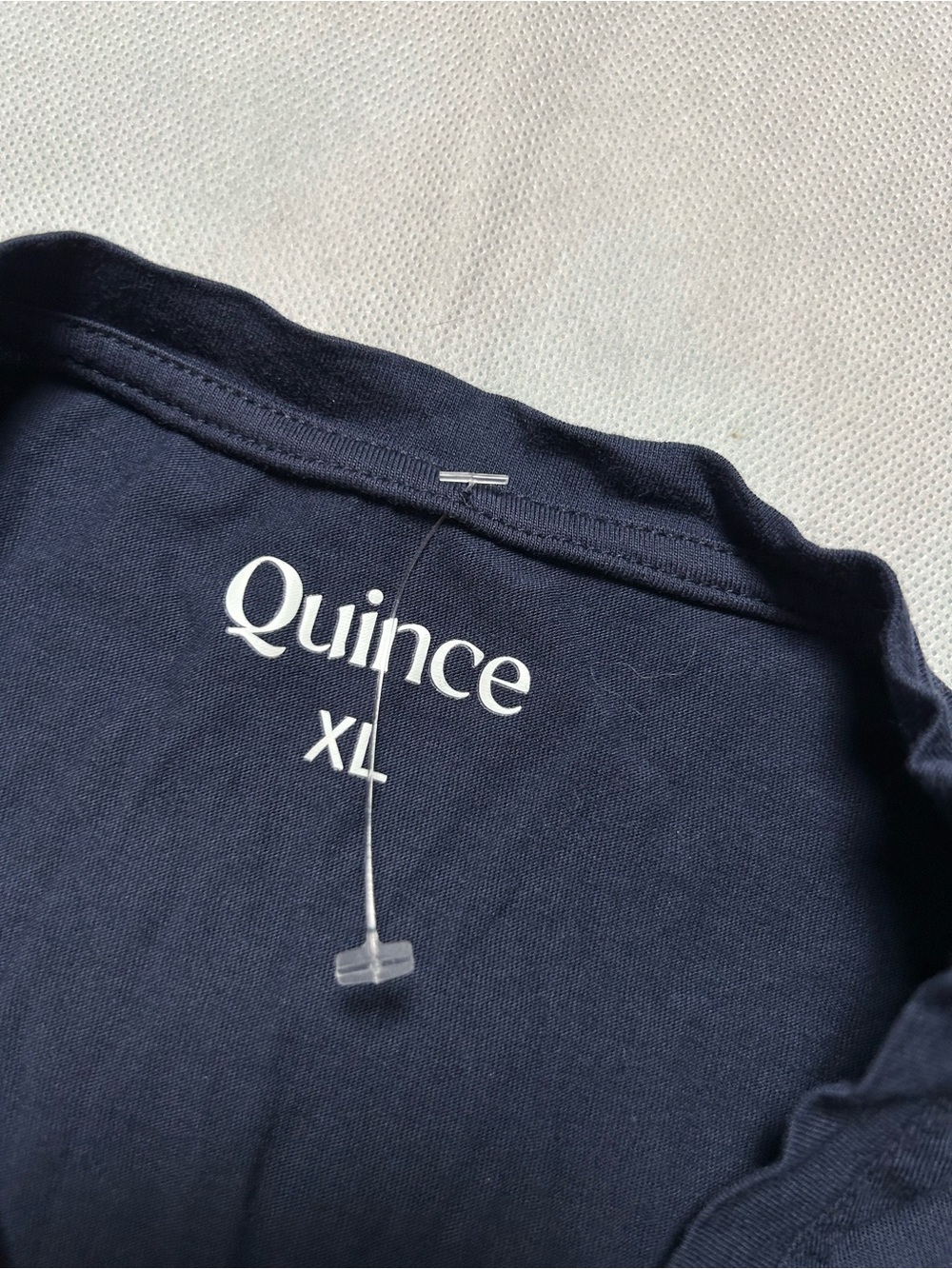 Quince navy tank top size XL - Picture 2 of 4